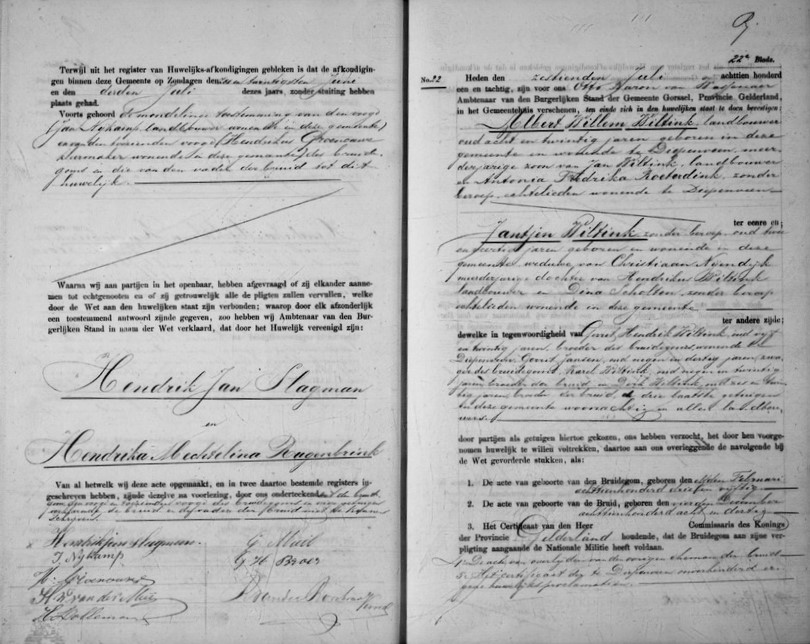 Gorssel BS Huwelijk 1881 161b-162a